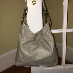 Braciano Taupe Shoulder Bag